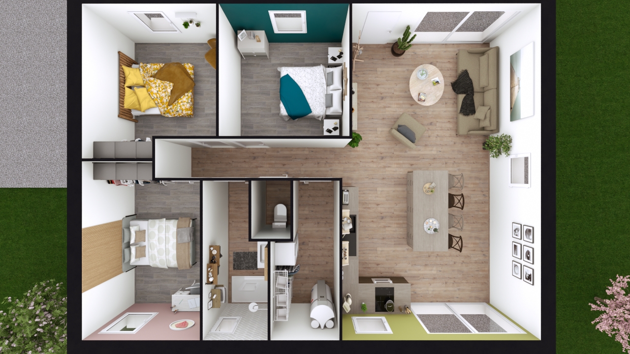 Maison et terrain constructible à Mimizan
