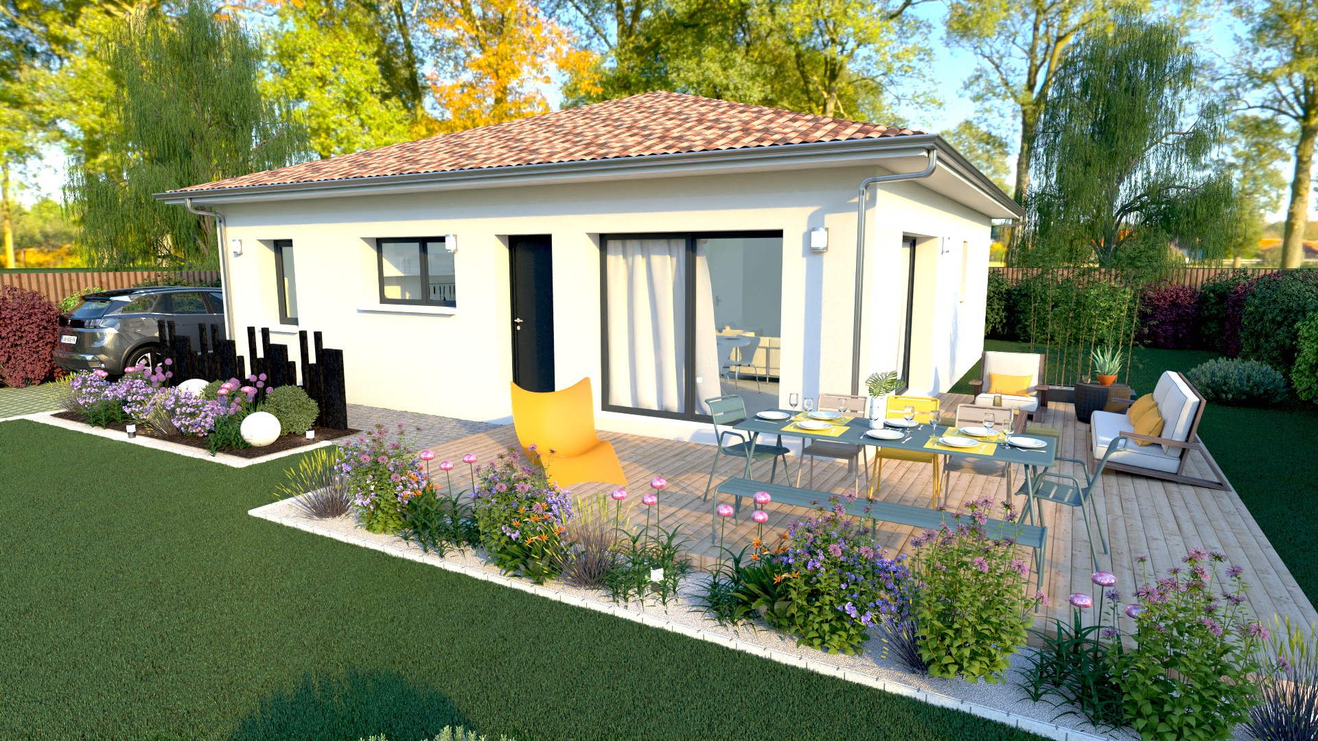 Maison et terrain constructible à Parentis-en-Born