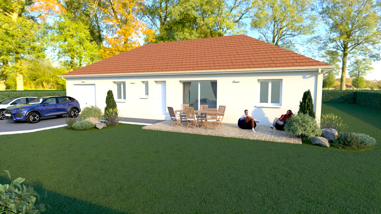 Maison et terrain constructible à Abos