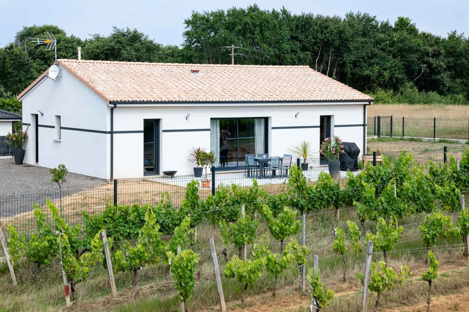Maison et terrain constructible à Arsac