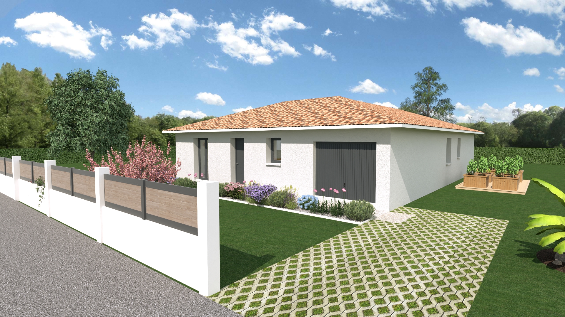 Maison et terrain constructible à Parentis-en-Born