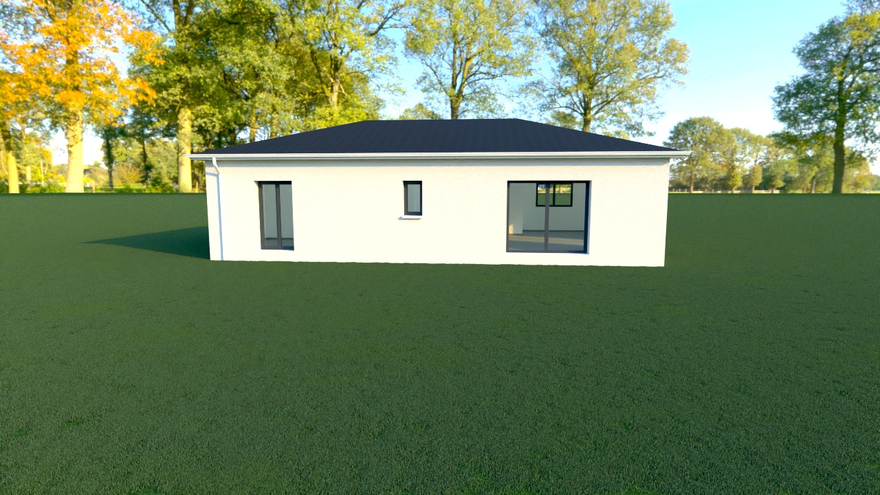 Maison et terrain constructible à Oursbelille