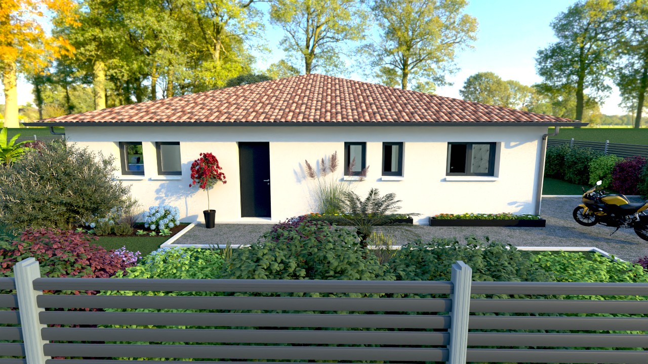 Maison et terrain constructible à Rion-des-Landes