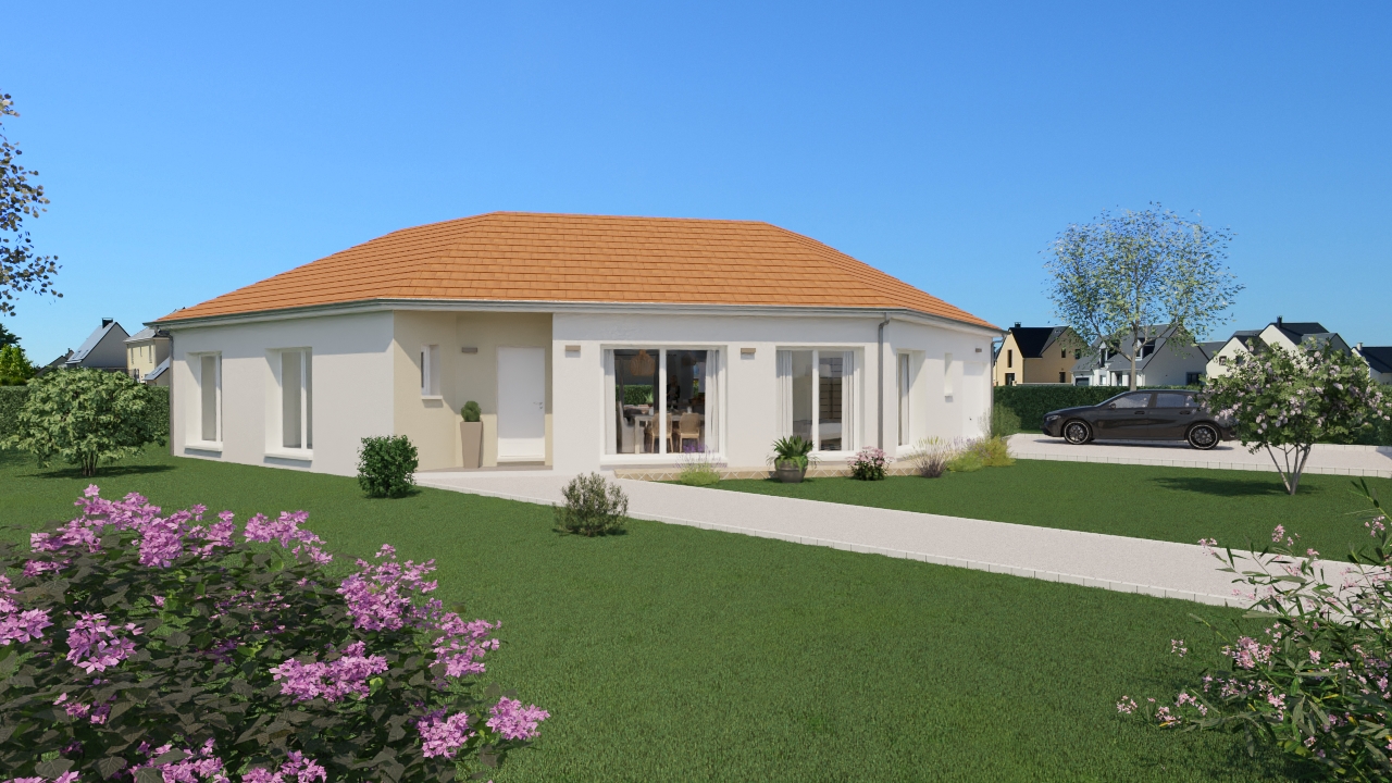 Maison et terrain constructible à Boeil-Bezing