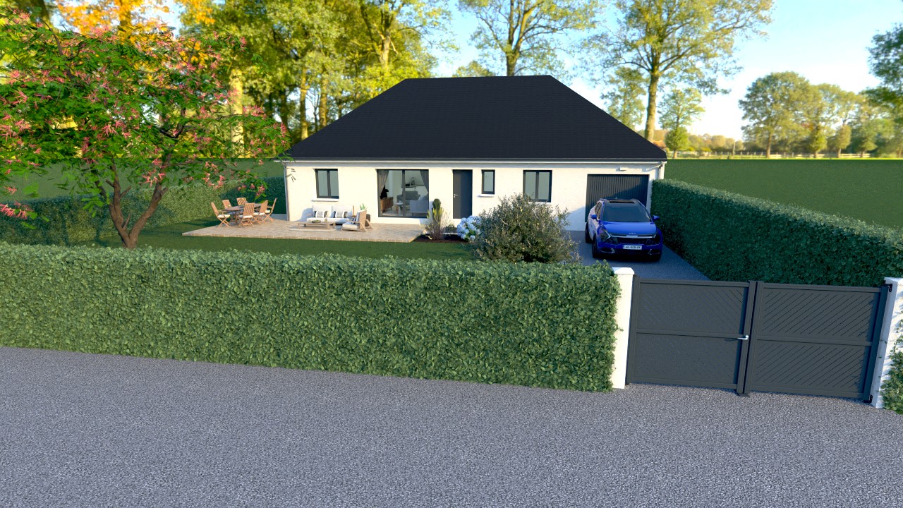 Maison et terrain constructible à Boeil-Bezing