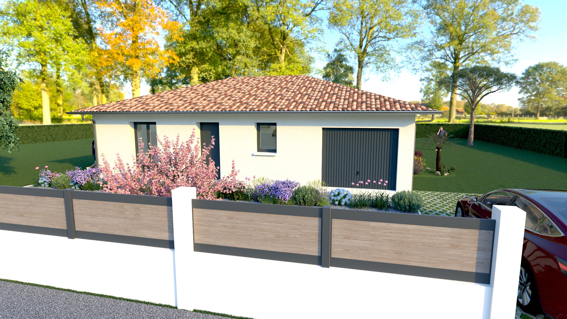 Maison et terrain constructible à Parentis-en-Born