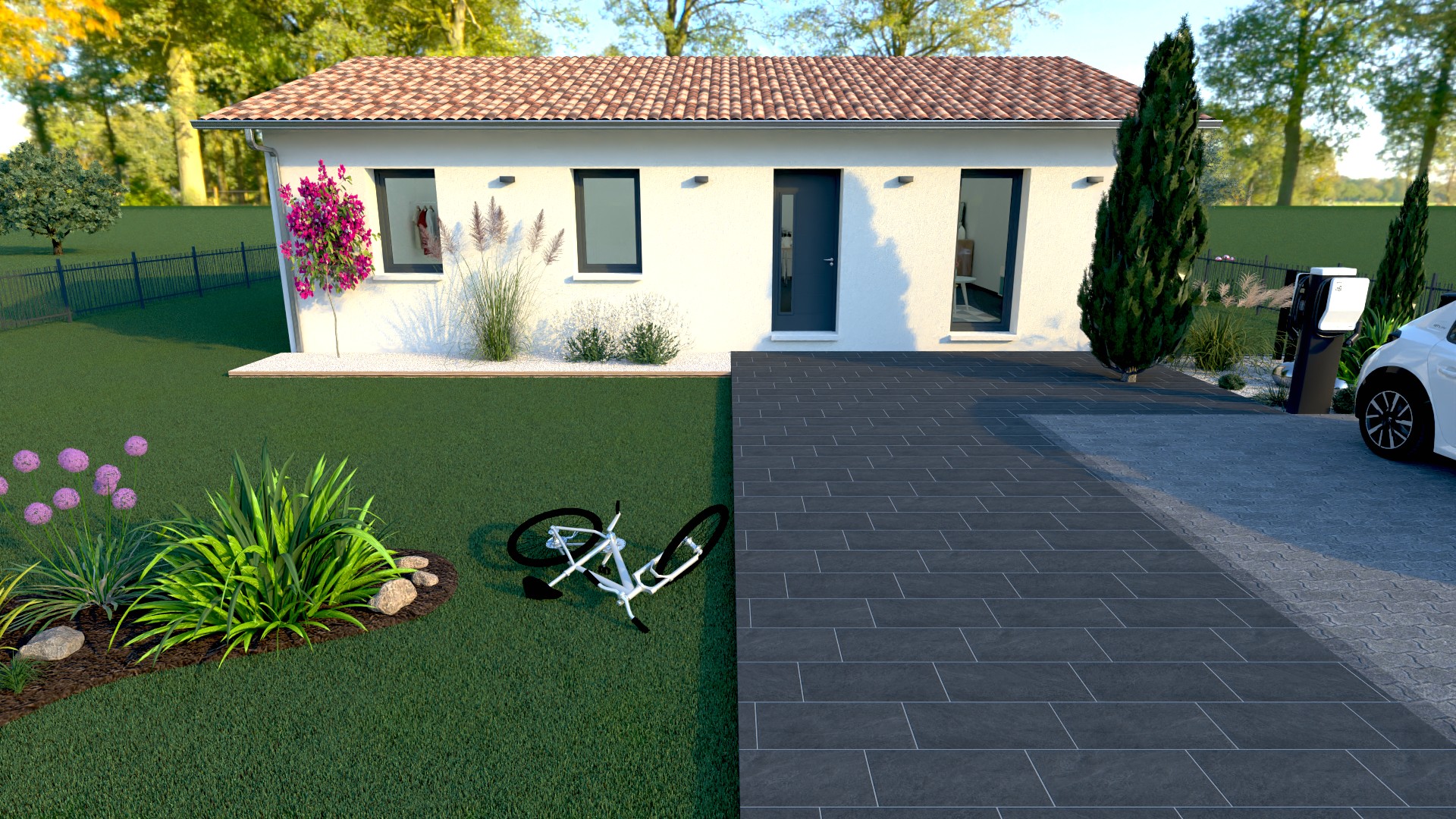 Maison et terrain constructible à Mimizan