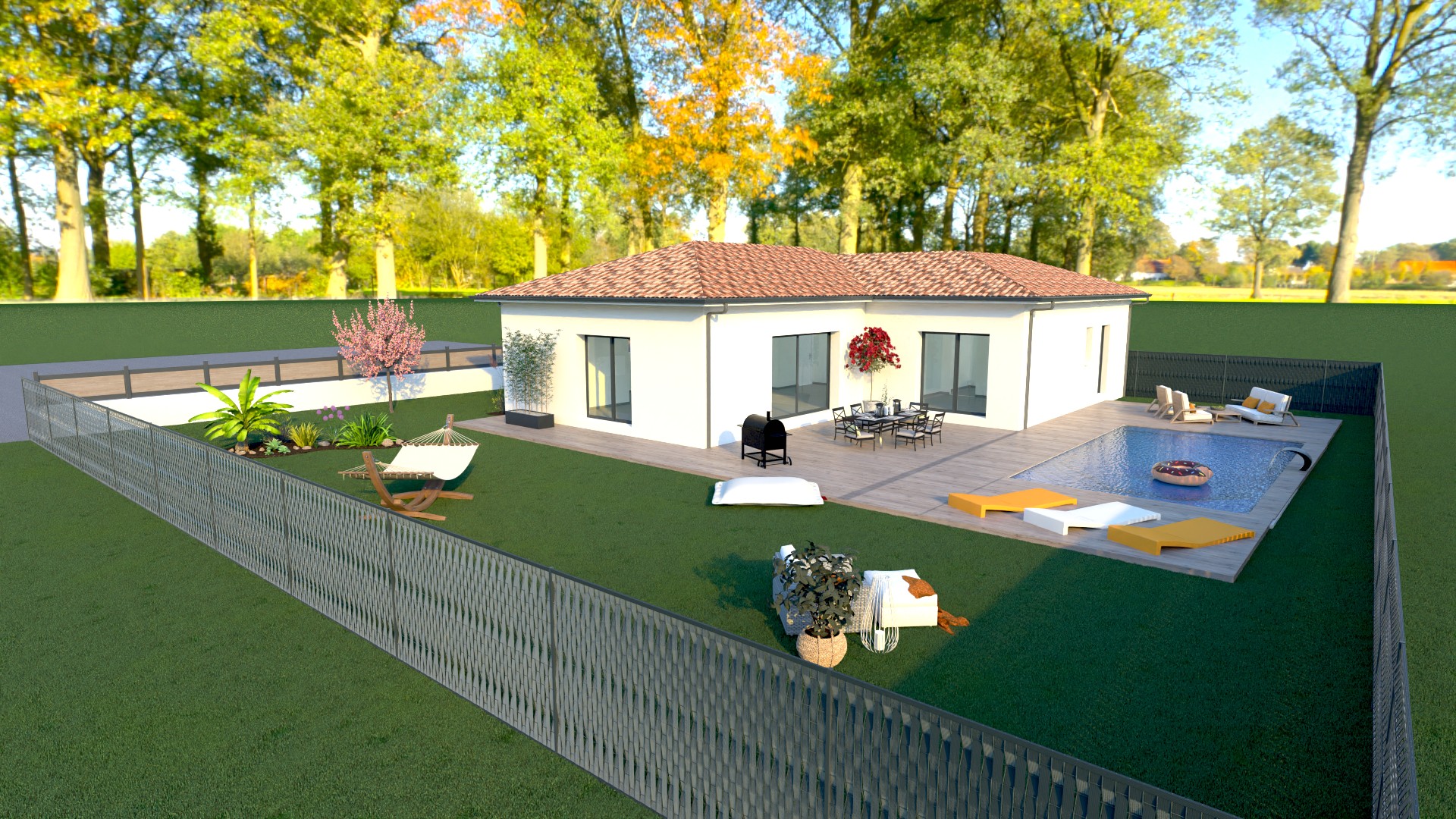 Maison et terrain constructible à Parentis-en-Born