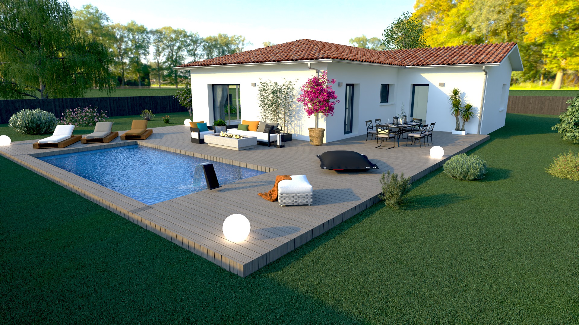 Maison et terrain constructible à Parentis-en-Born