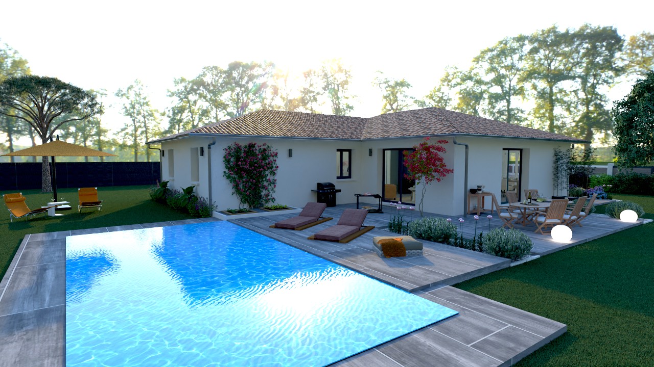 Maison et terrain constructible à Parentis-en-Born