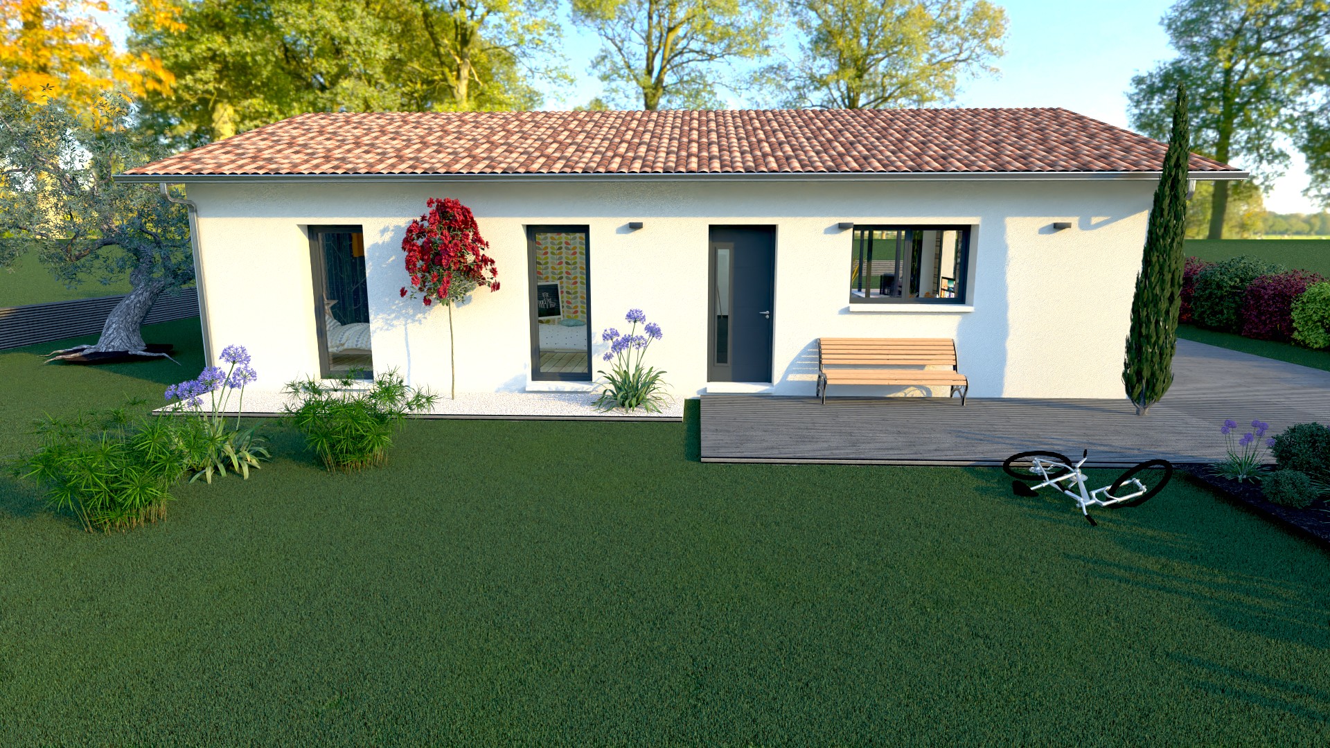 Maison et terrain constructible à Parentis-en-Born