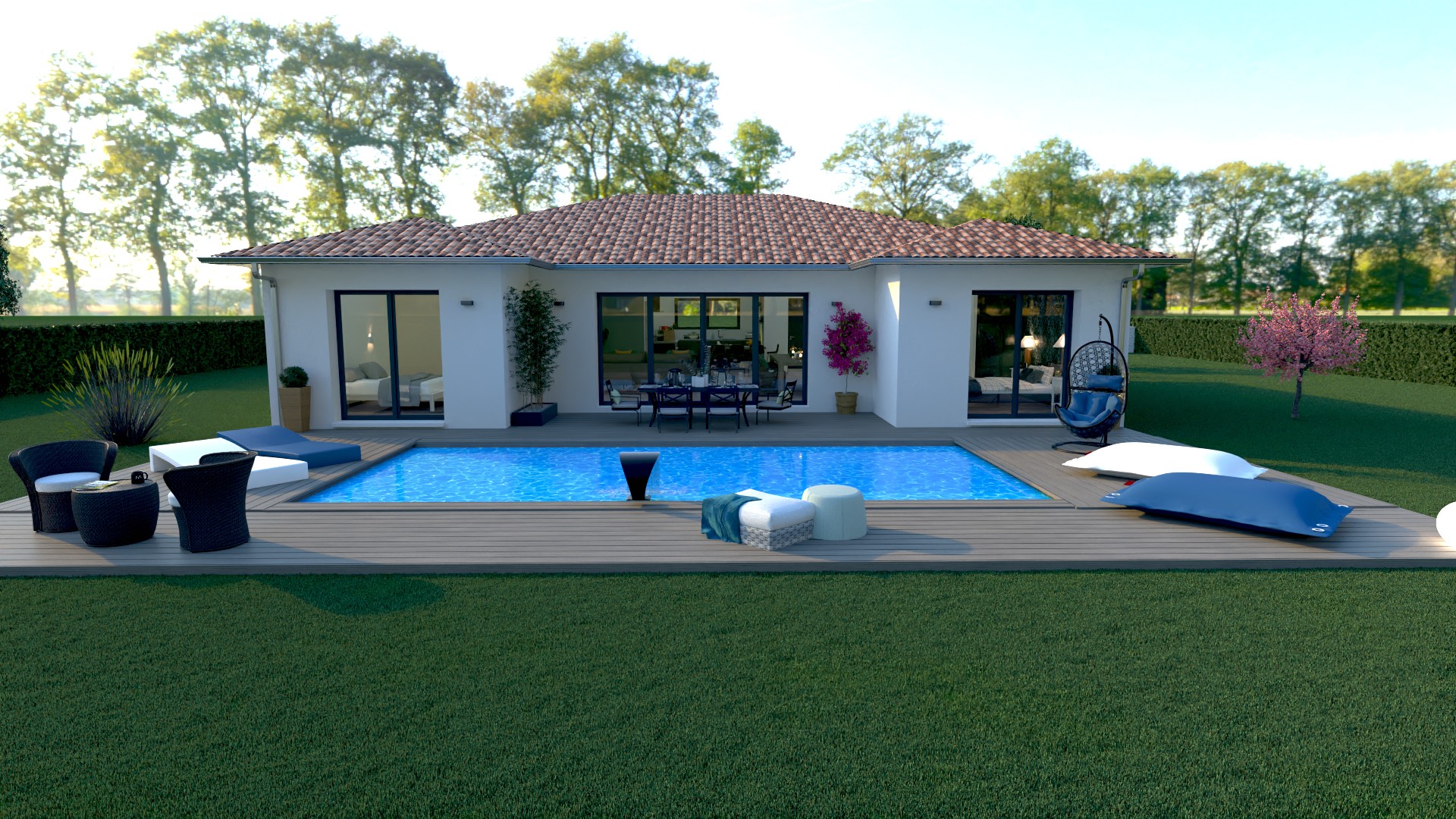 Maison et terrain constructible à Parentis-en-Born