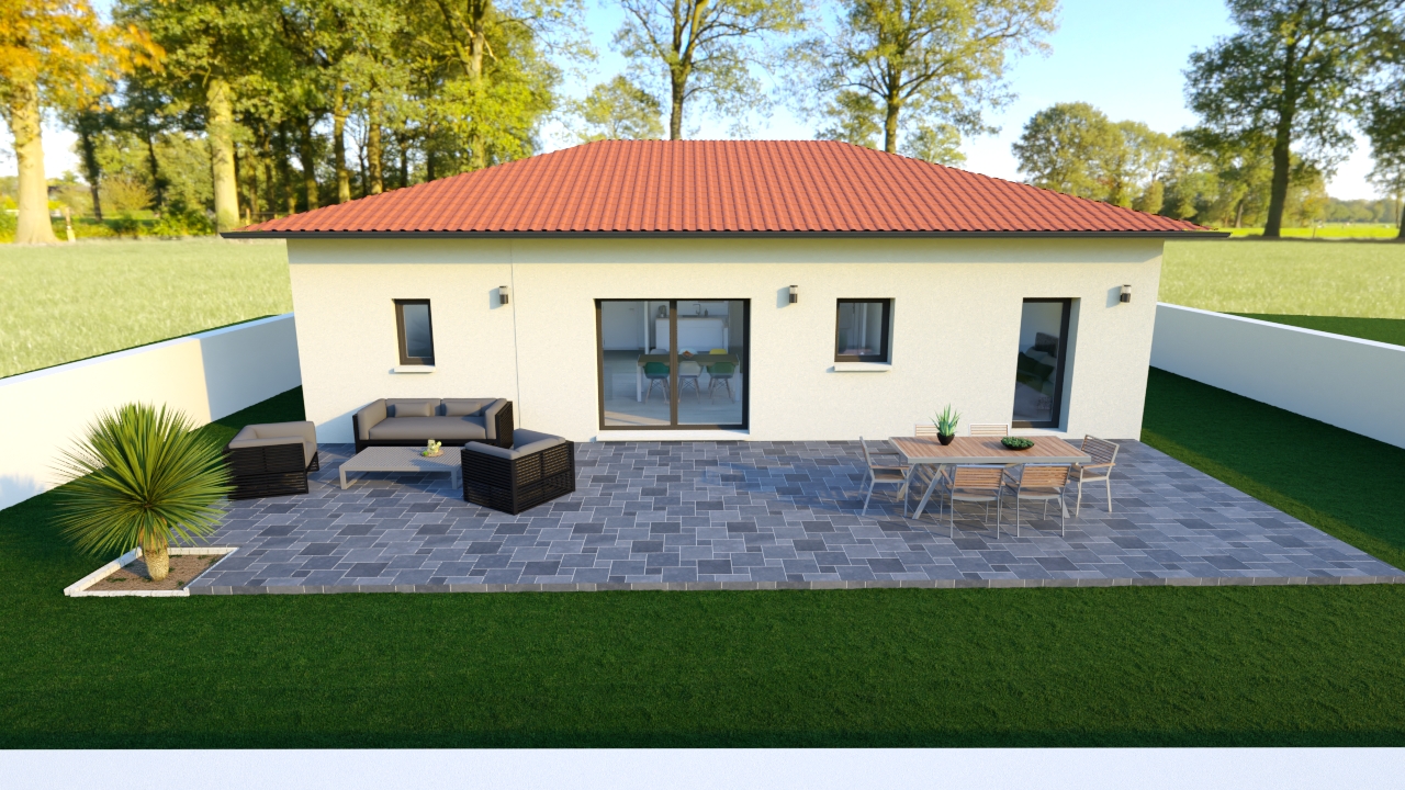 Maison et terrain constructible à Saint-Paul-en-Born