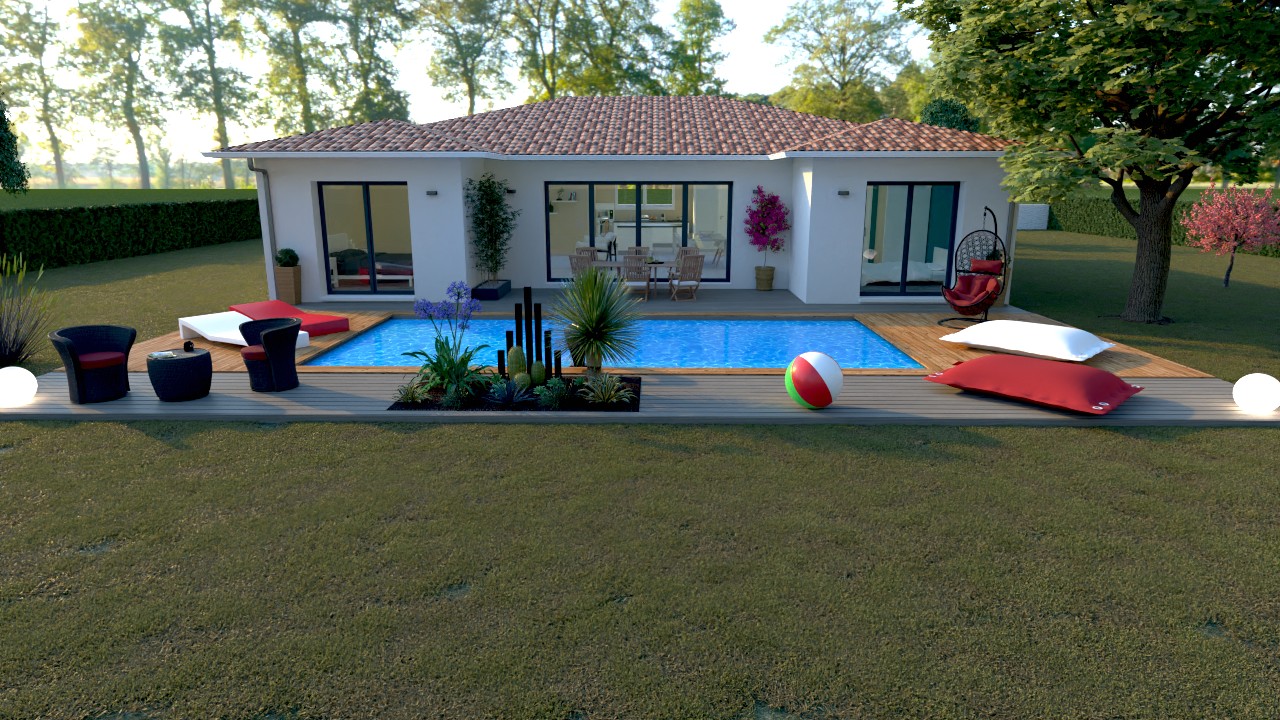 Maison et terrain constructible à Parentis-en-Born