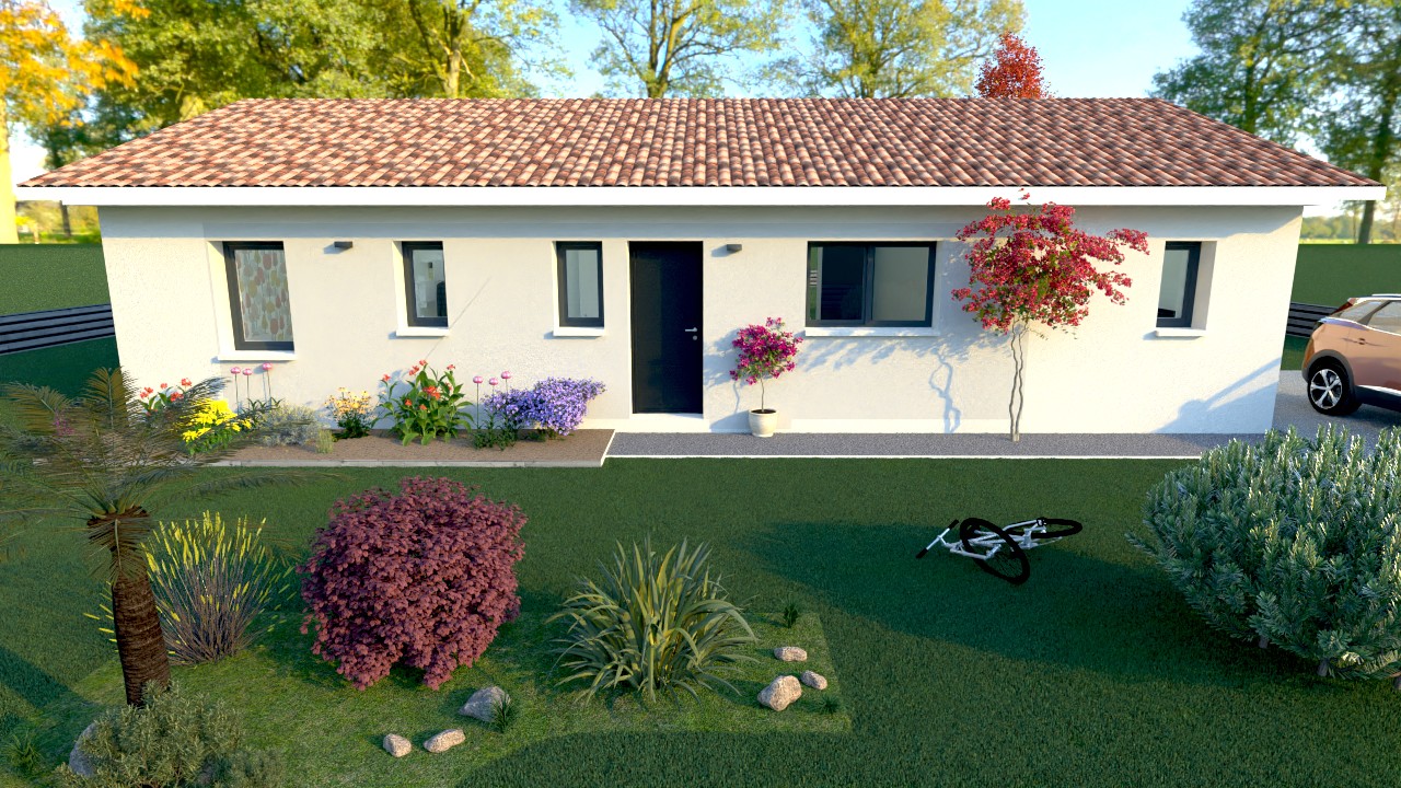 Maison et terrain constructible à Saint-Paul-en-Born