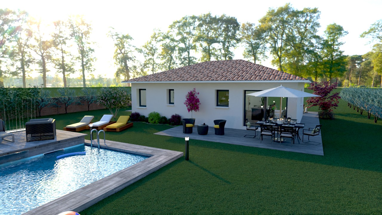 Maison et terrain constructible à Sanguinet