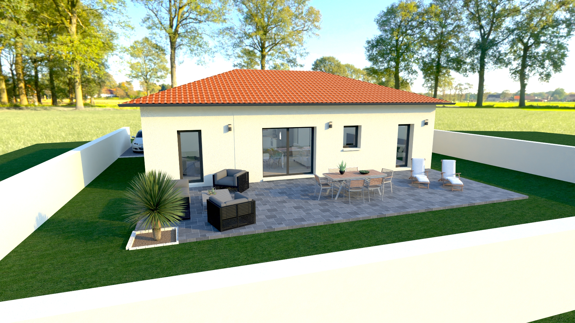 Maison et terrain constructible à Parentis-en-Born