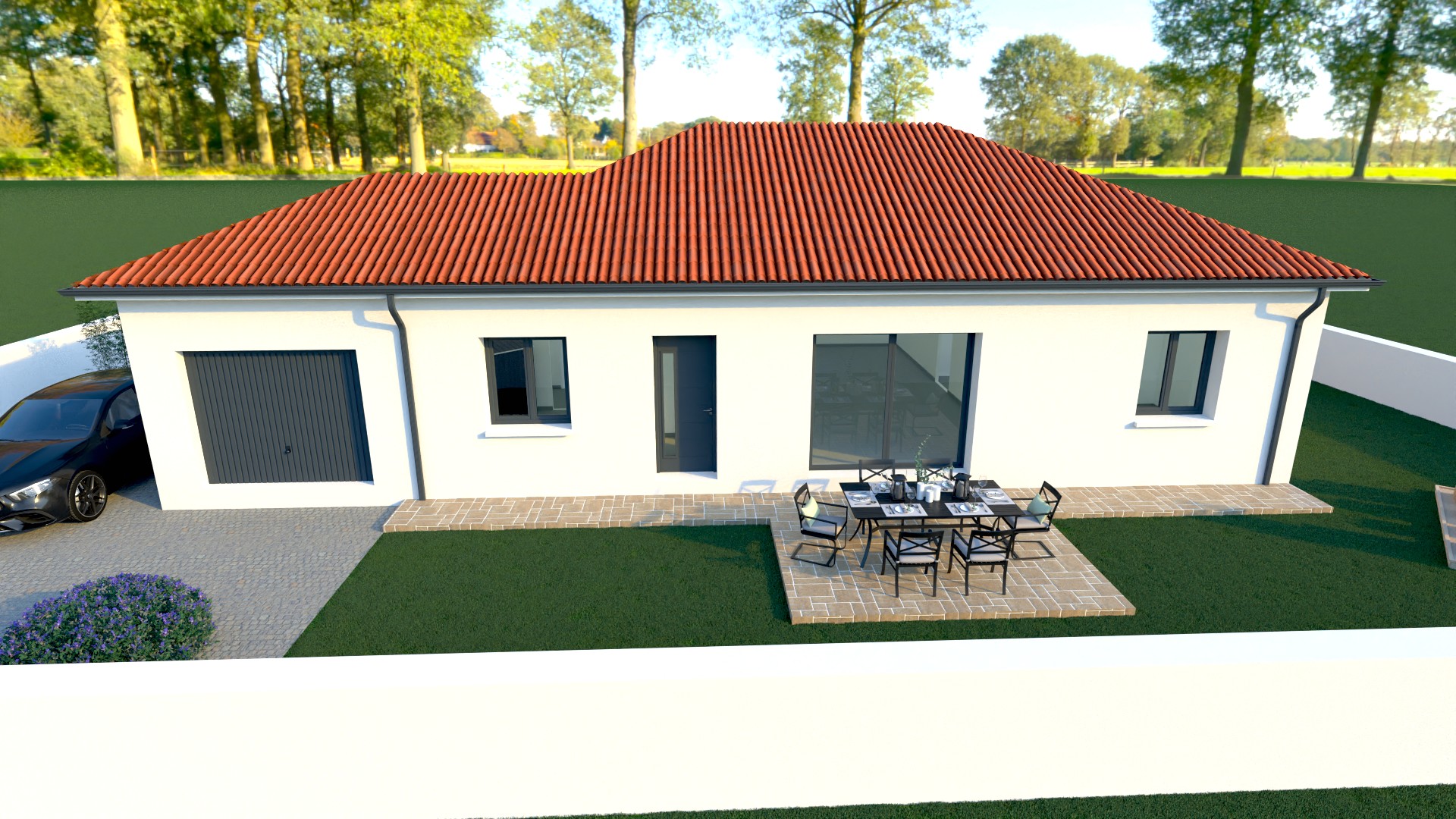 Maison et terrain constructible à Aureilhan
