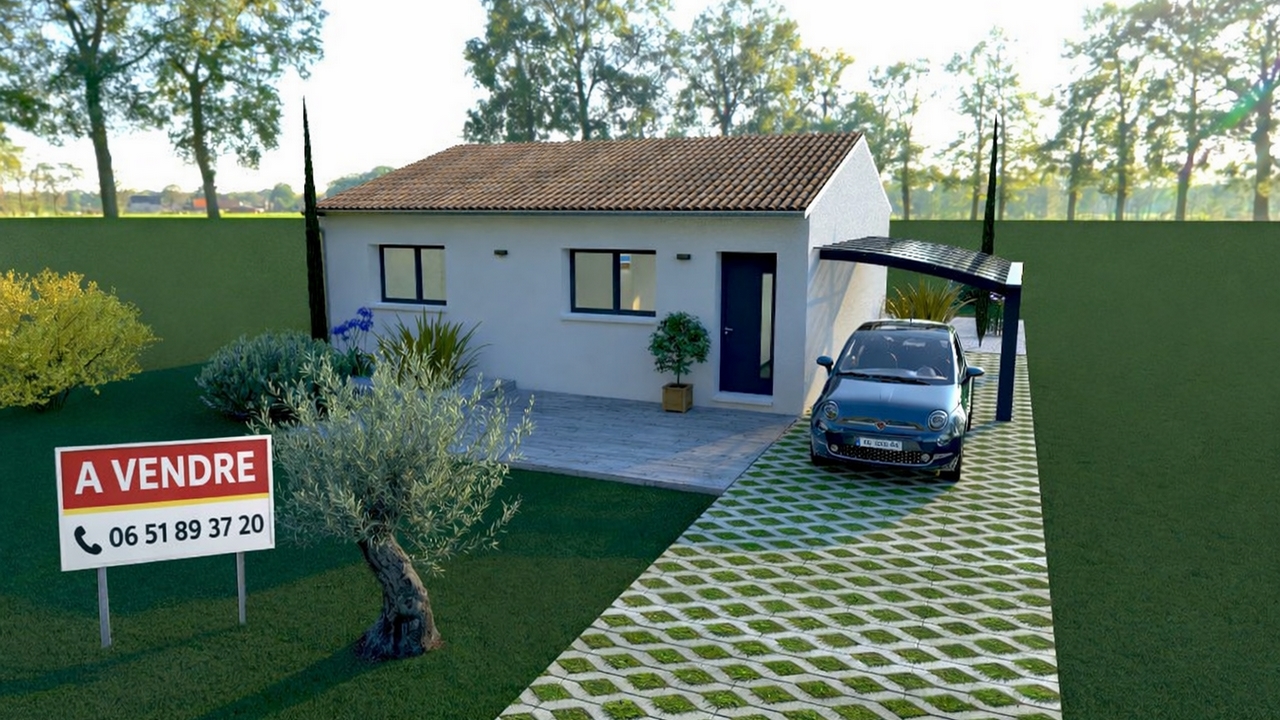 Maison et terrain constructible à Saint-Sernin