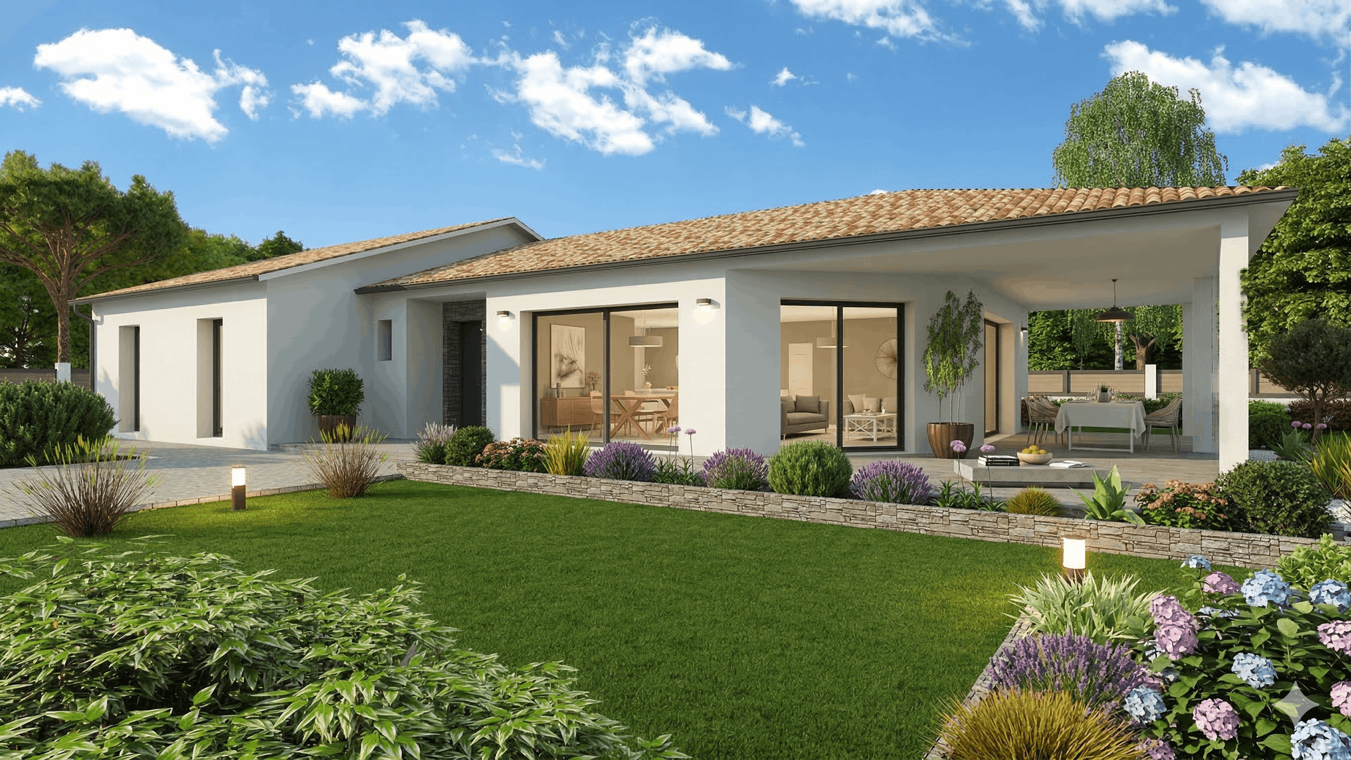 Maison et terrain constructible à Cornille