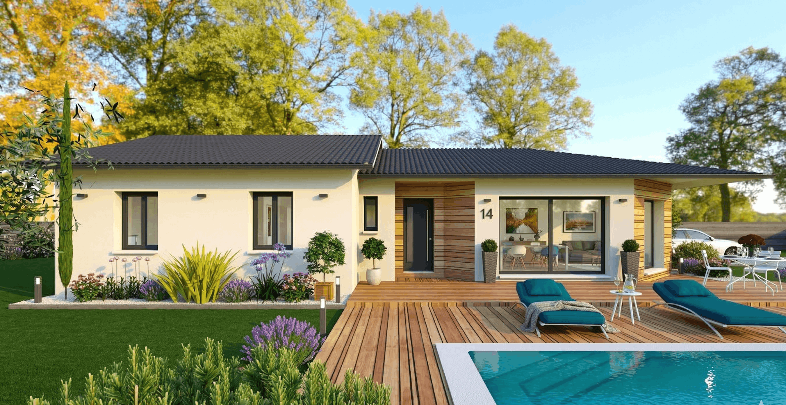 Maison et terrain constructible à Château-l'Évêque