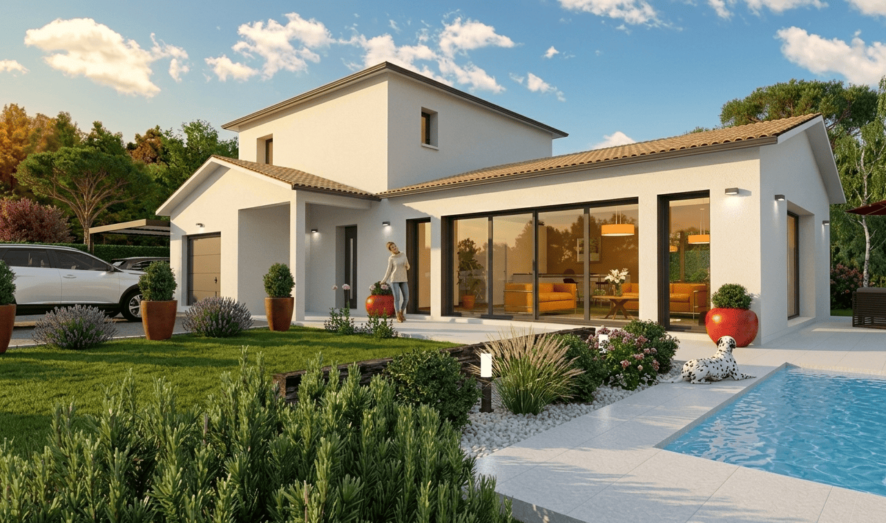 Maison et terrain constructible à Chancelade