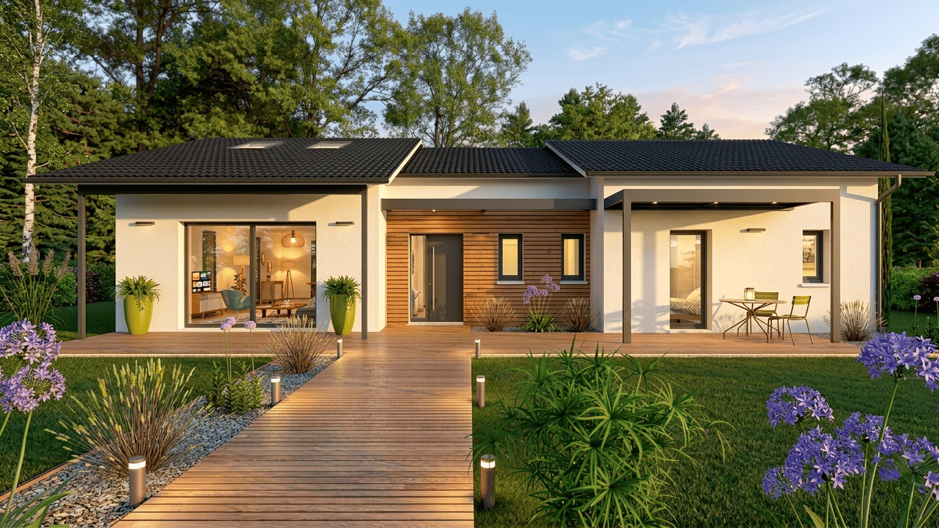 Maison et terrain constructible à Champcevinel