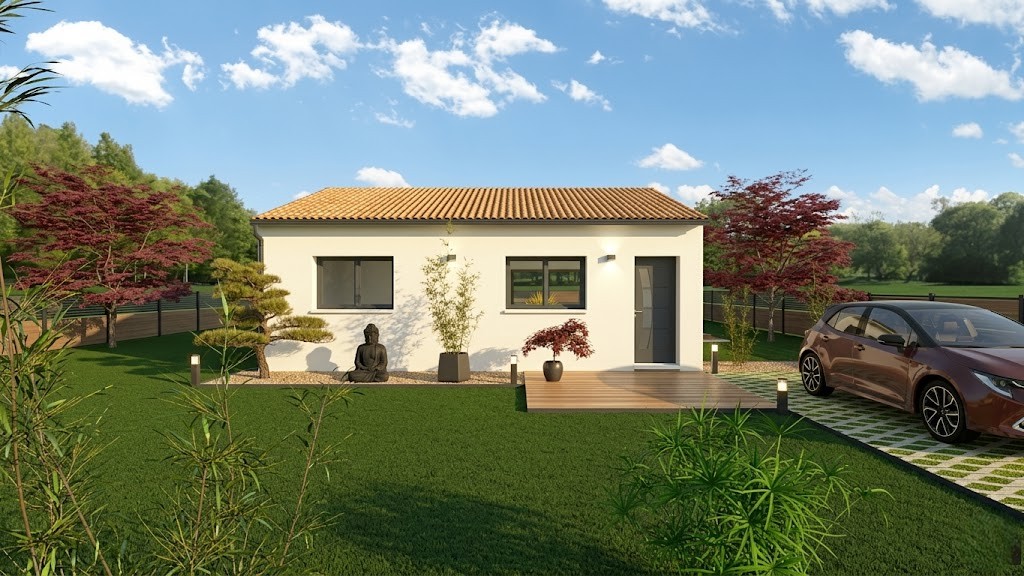 Maison et terrain constructible à Marsac-sur-l'Isle