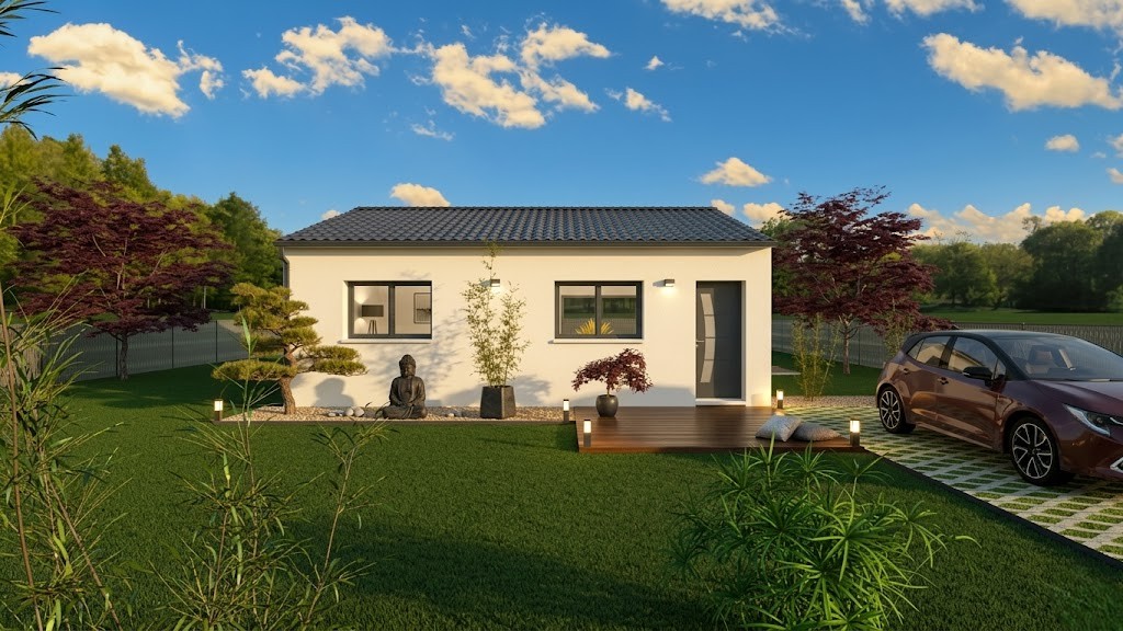 Maison et terrain constructible à Saint-Germain-du-Salembre