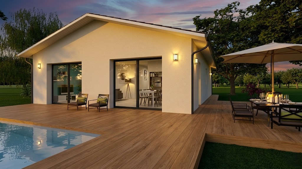 Maison et terrain constructible à Coursac