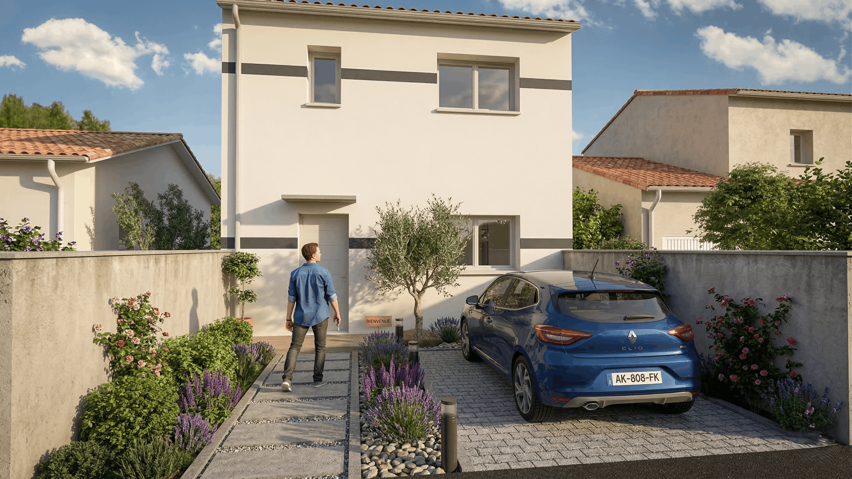 Maison et terrain constructible à Marsac-sur-l'Isle