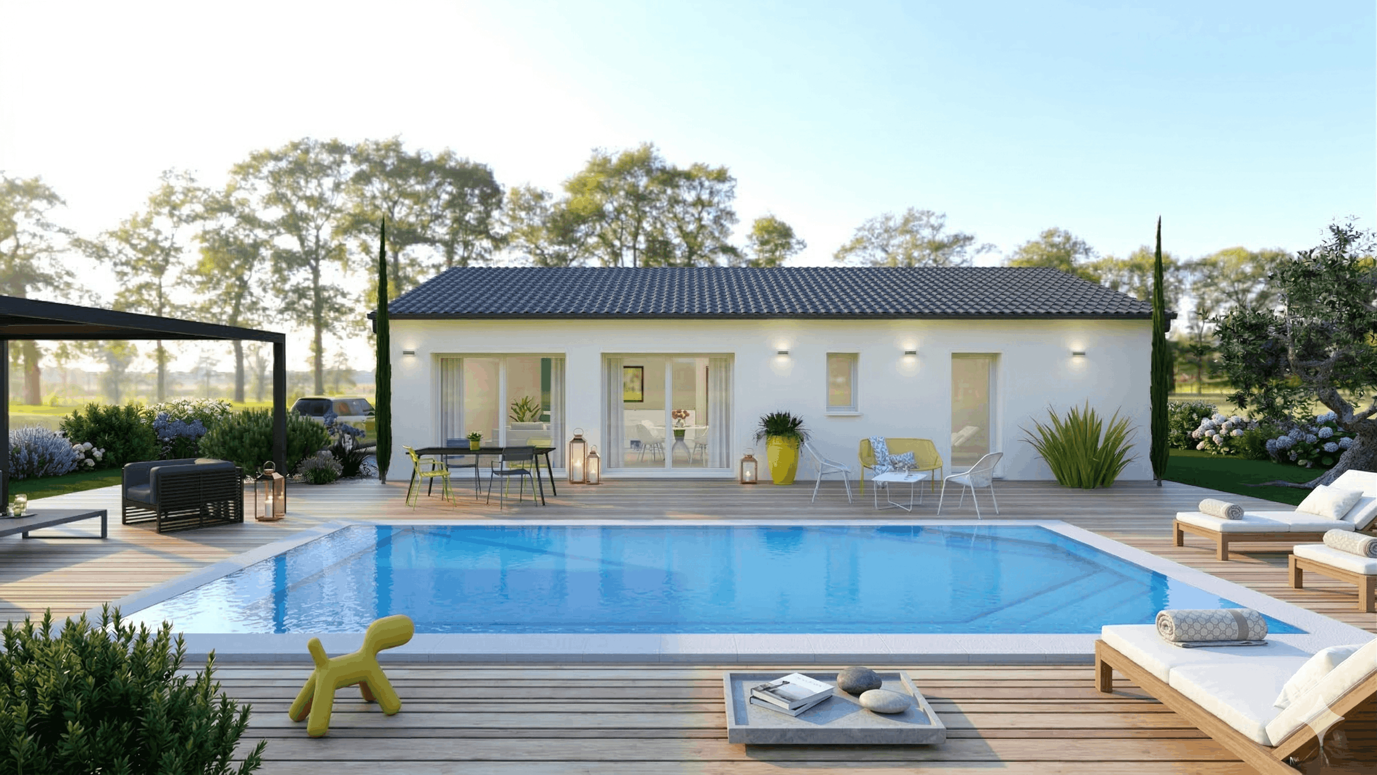 Maison et terrain constructible à Agonac