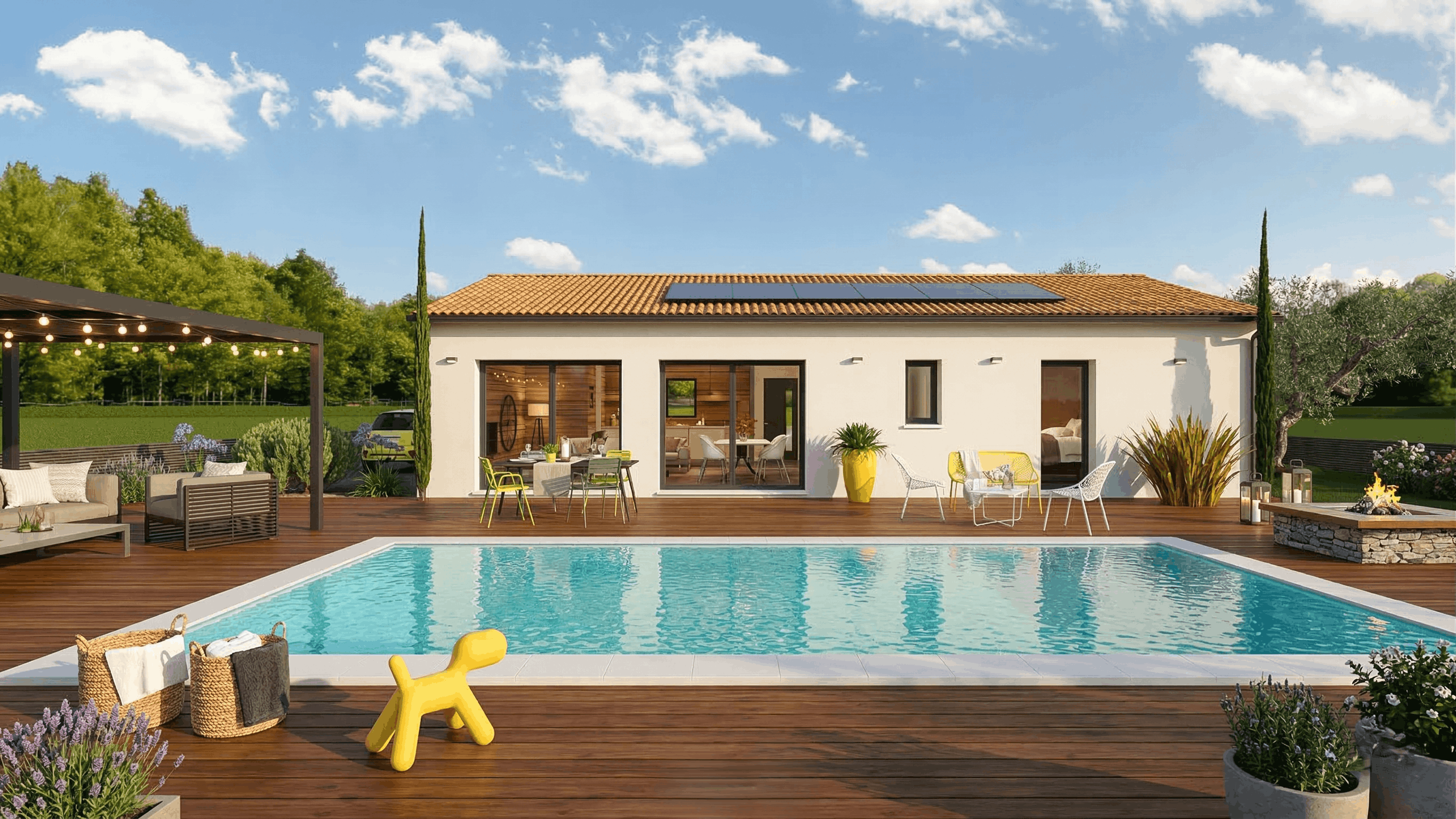 Maison et terrain constructible à Agonac