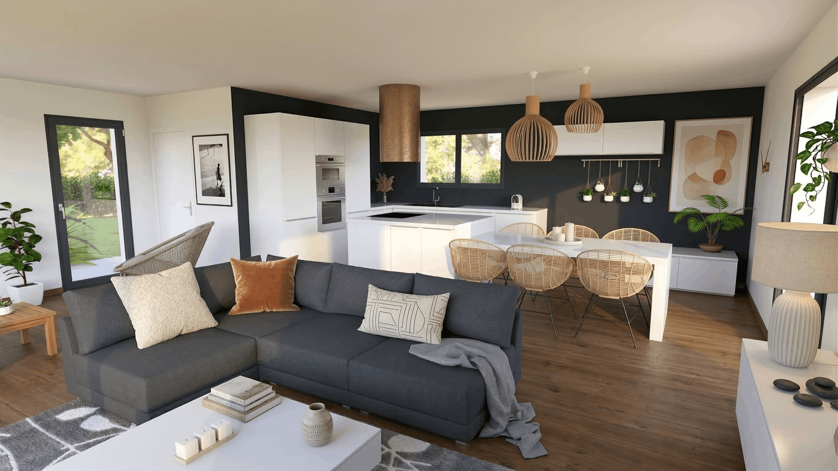 Maison et terrain constructible à Saint-Martin-des-Combes