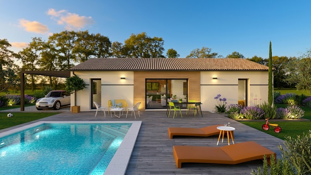 Maison et terrain constructible à Mussidan