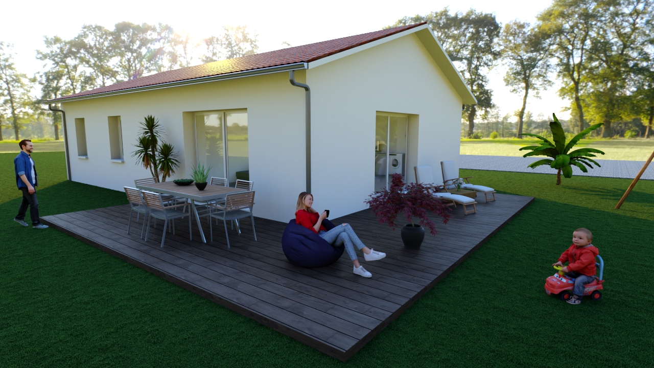 Maison et terrain constructible à Sanguinet