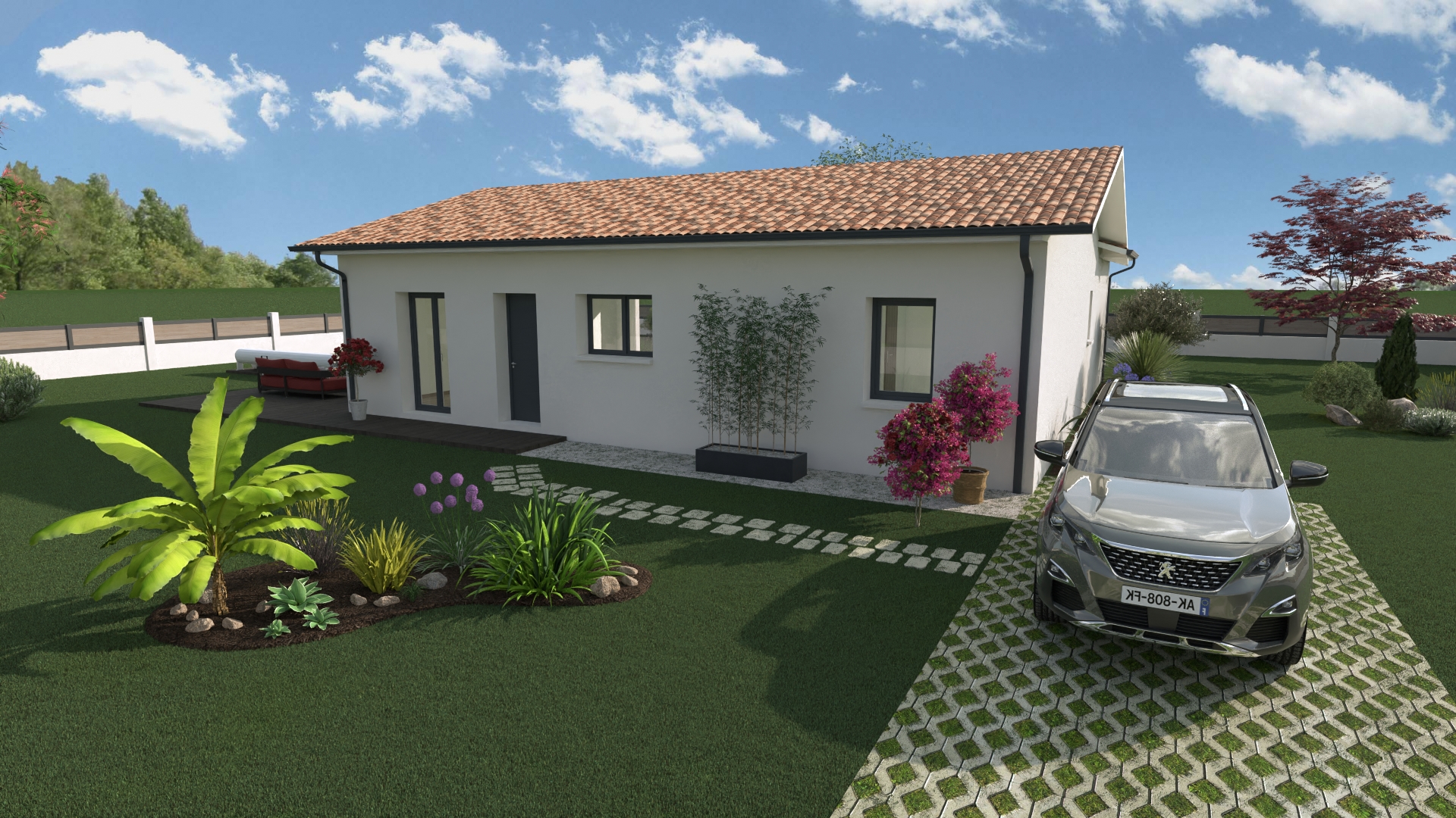 Maison et terrain constructible à Parentis-en-Born