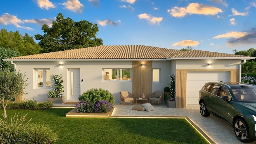 Maison et terrain constructible à Saint-Léon-sur-l'Isle