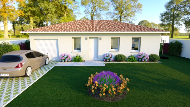 Maison et terrain constructible à Saint-Paul-en-Born