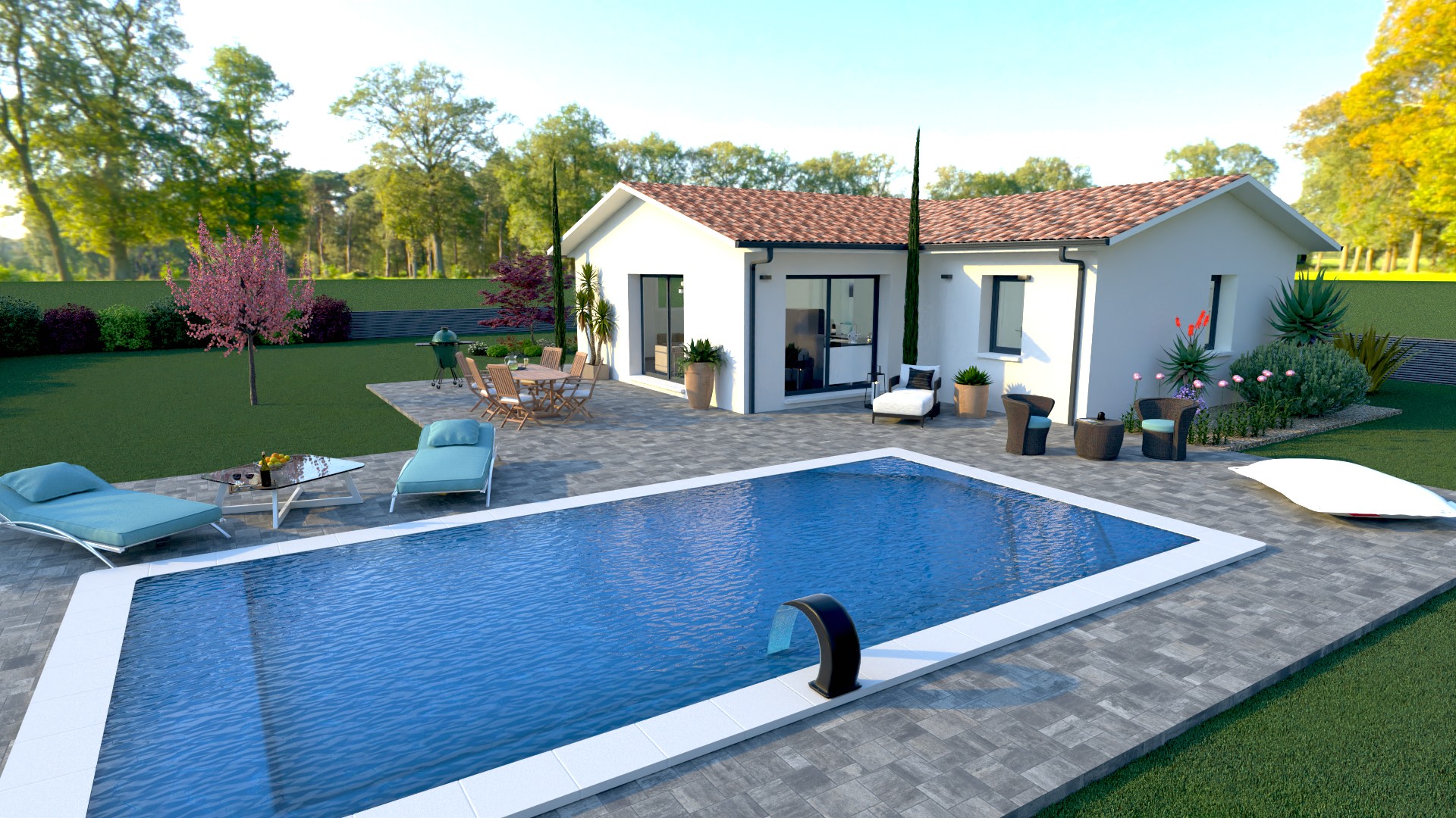 Maison et terrain constructible à Biganos