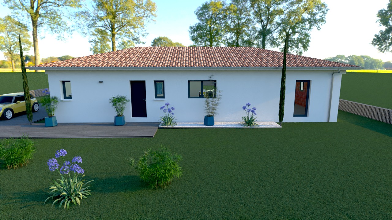 Maison et terrain constructible à Saint-Michel-Escalus