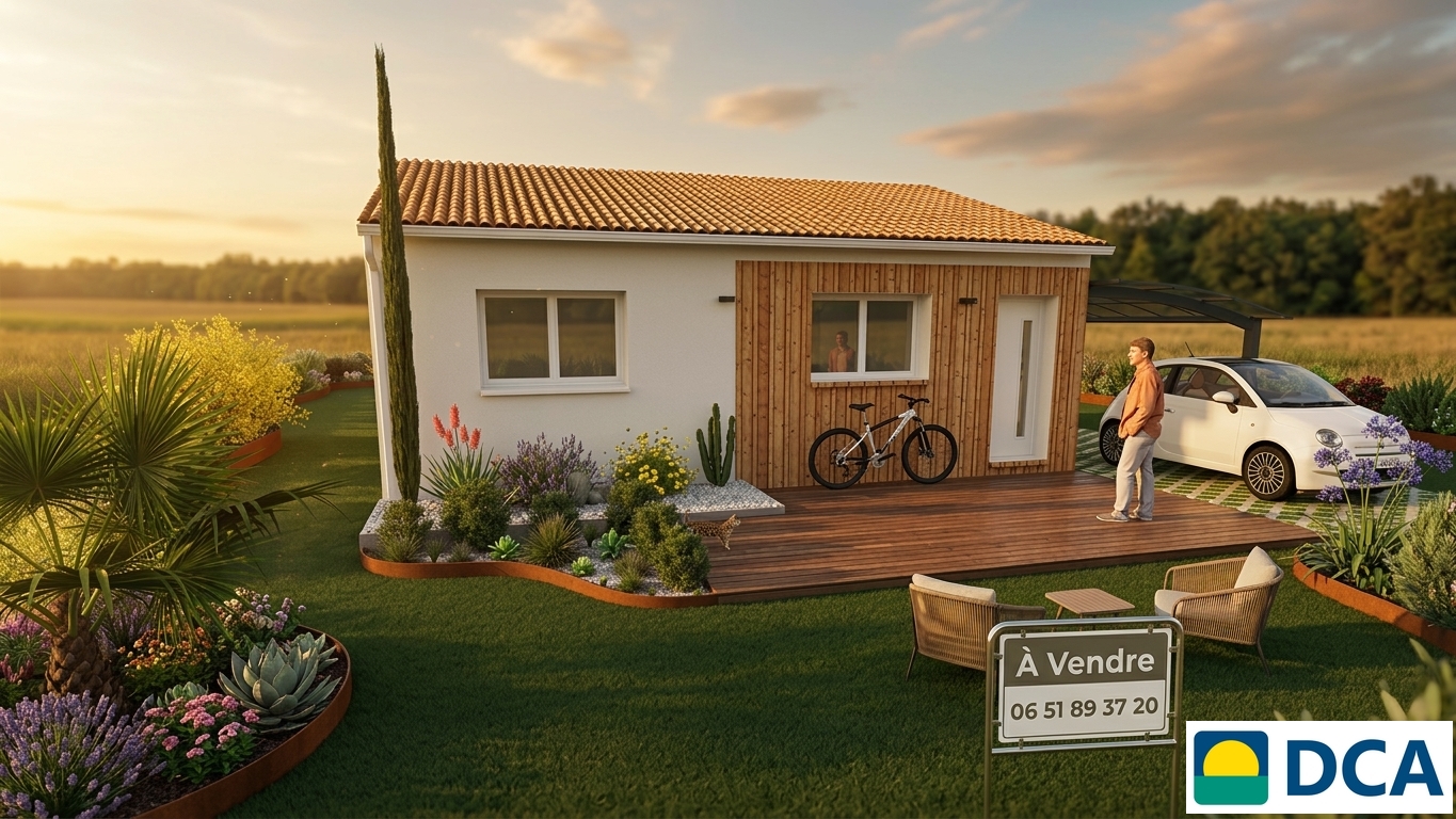 Maison et terrain constructible à Andernos-les-Bains