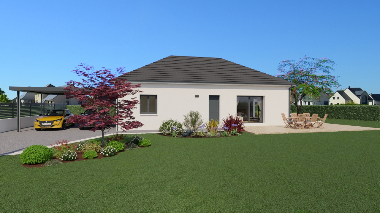 Maison et terrain constructible à Soumoulou