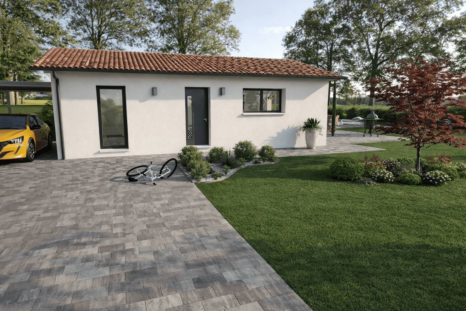 Maison et terrain constructible à Parentis-en-Born