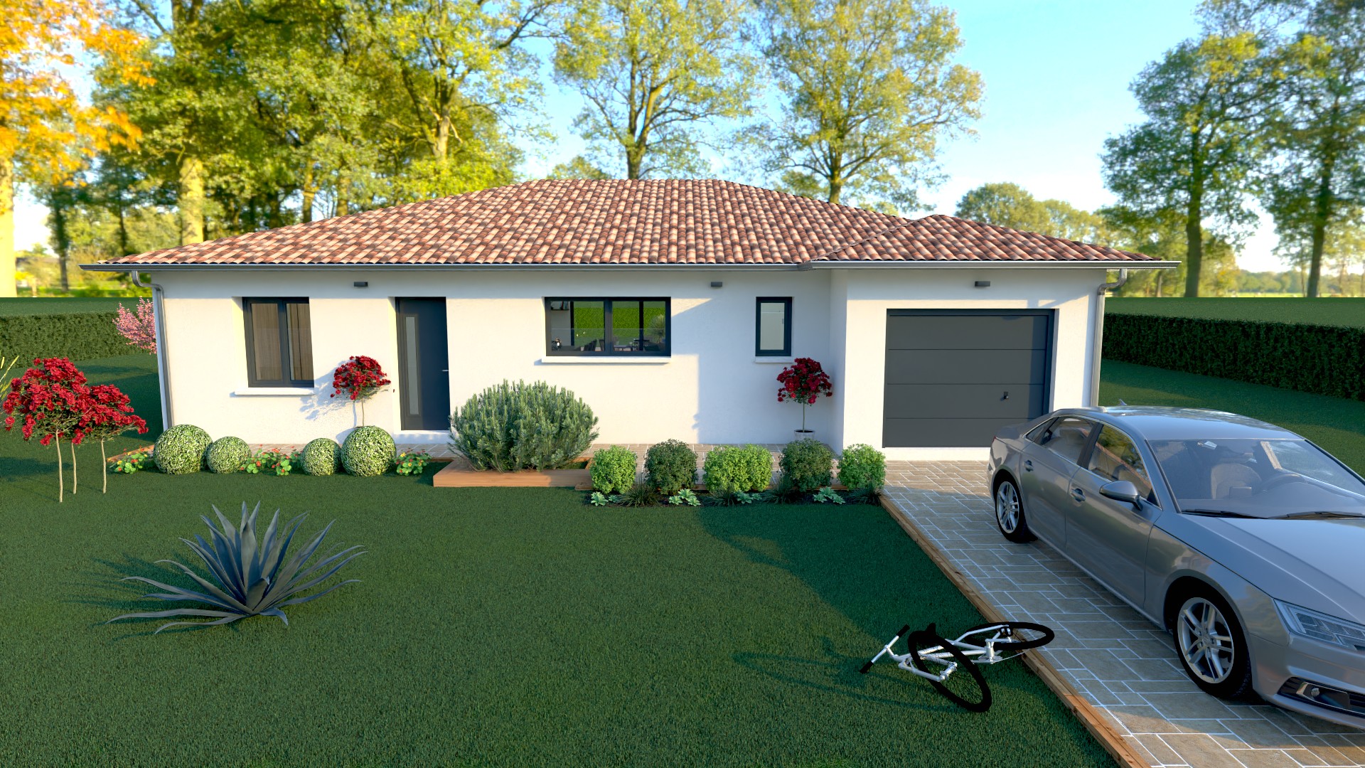 Maison et terrain constructible à Mimizan