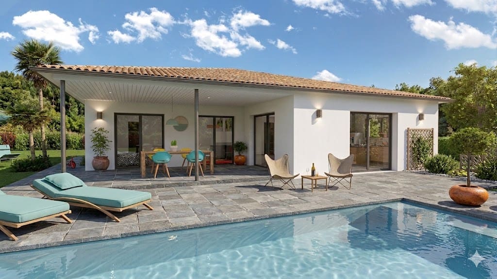 Maison et terrain constructible à Sort-en-Chalosse