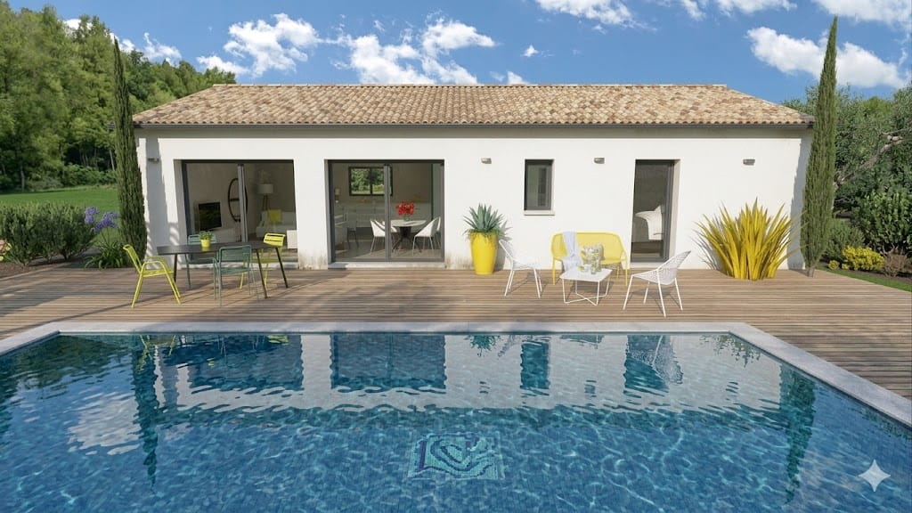 Maison et terrain constructible à Pomarez