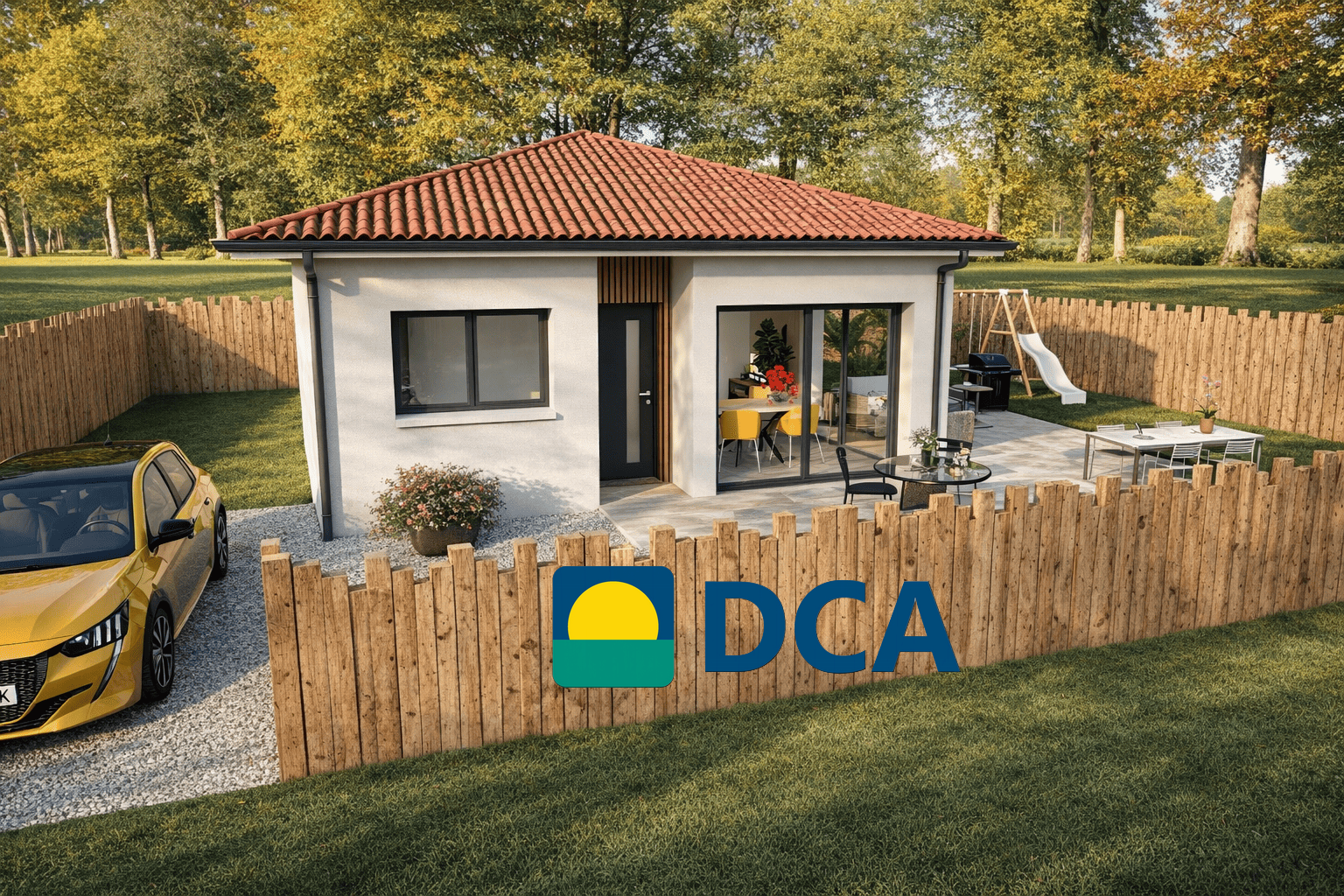 Maison et terrain constructible à Ychoux