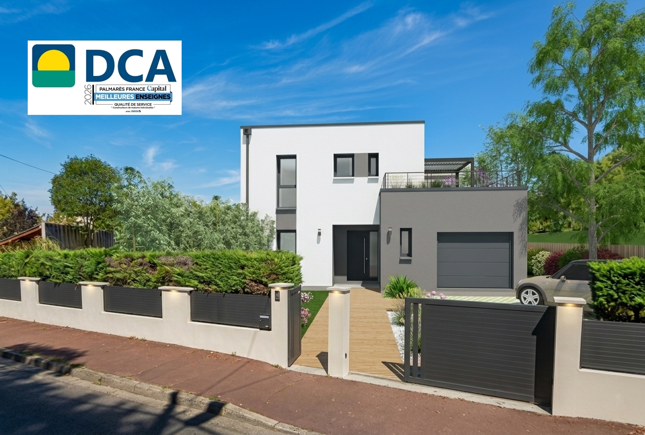 Maison et terrain constructible à Bruges