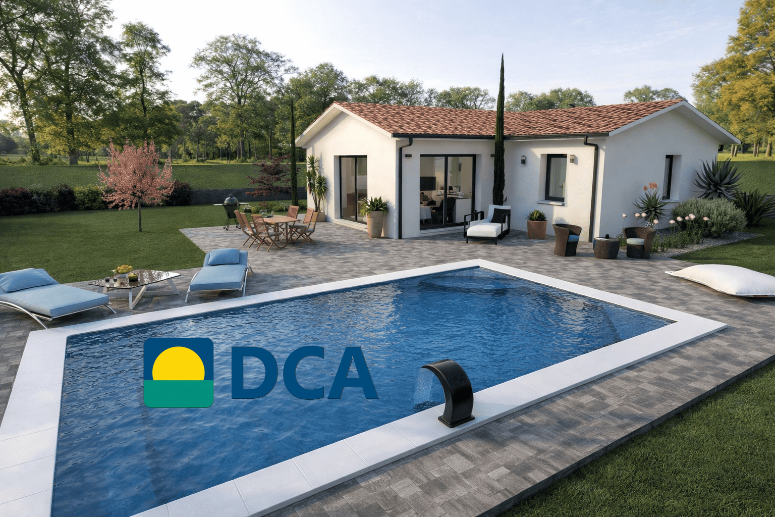 Maison et terrain constructible à Mimizan